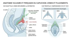 Capuchon piercing : anatomie, déroulement et guide médical complet