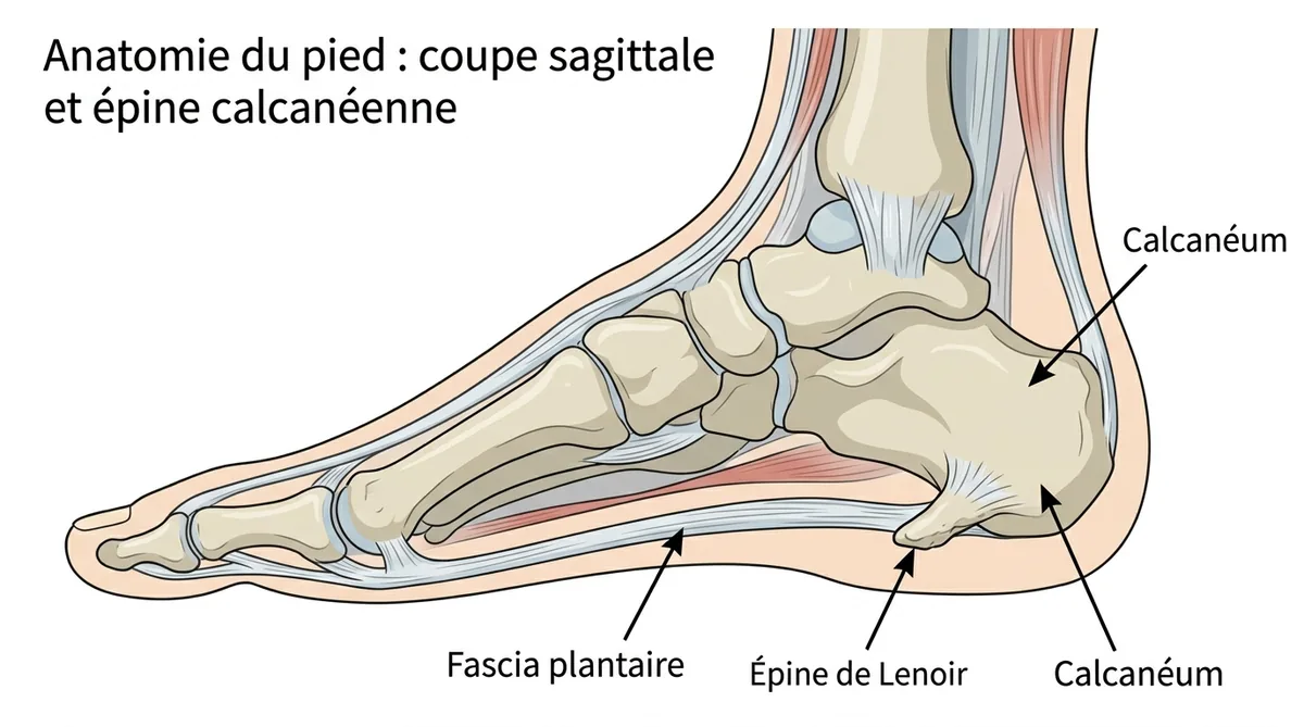 Épine calcanéenne et foie intestin : le lien, la durée et les solutions